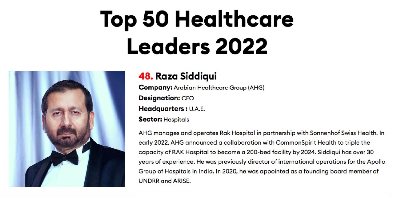 Top 50 Healthcare Leaders 2022