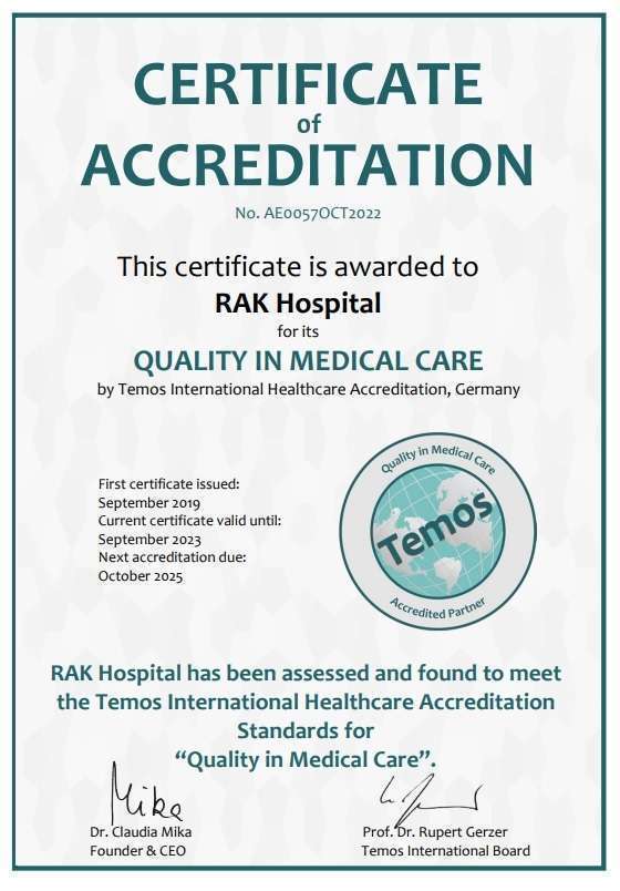 Temos International Healthcare Accreditationurney and commitment.