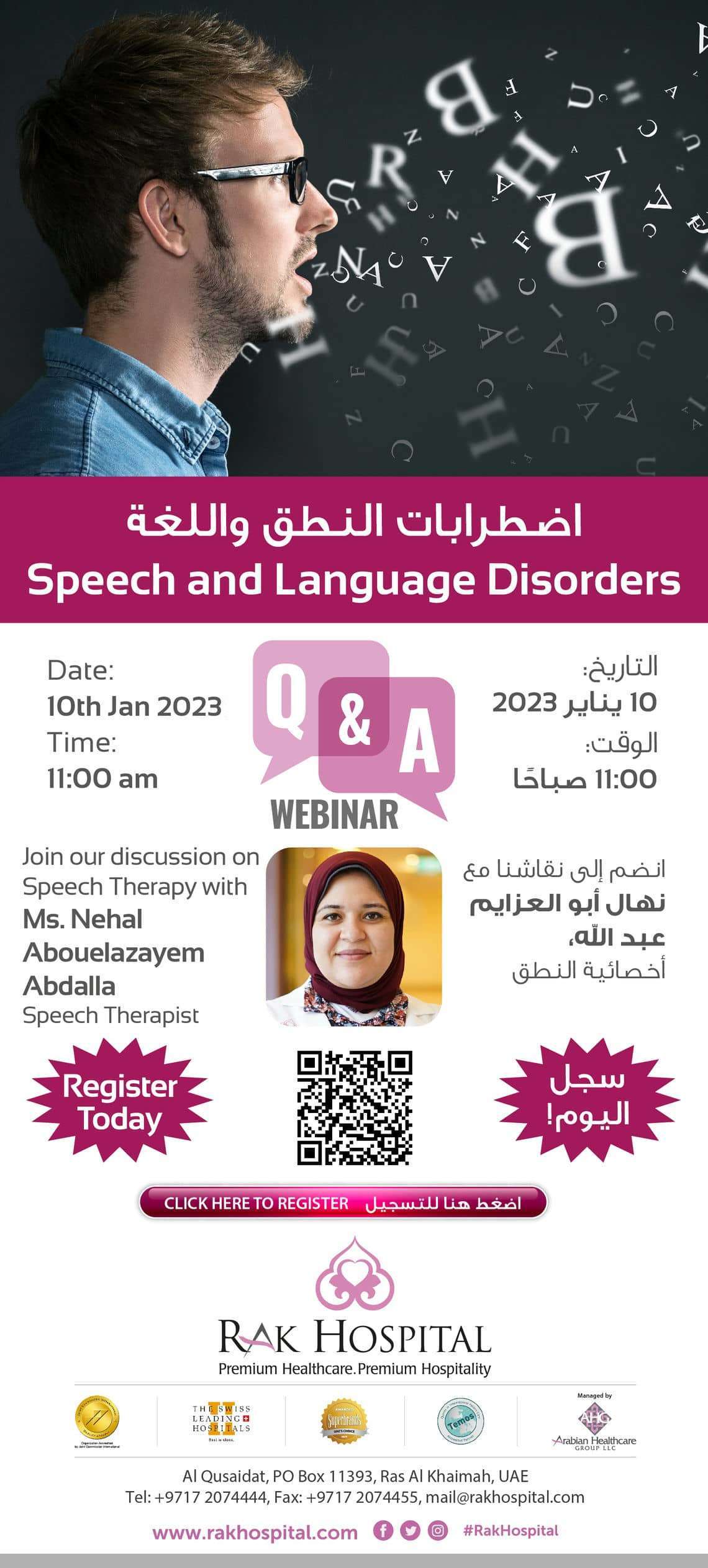 Speech & Language Disorders Webinar