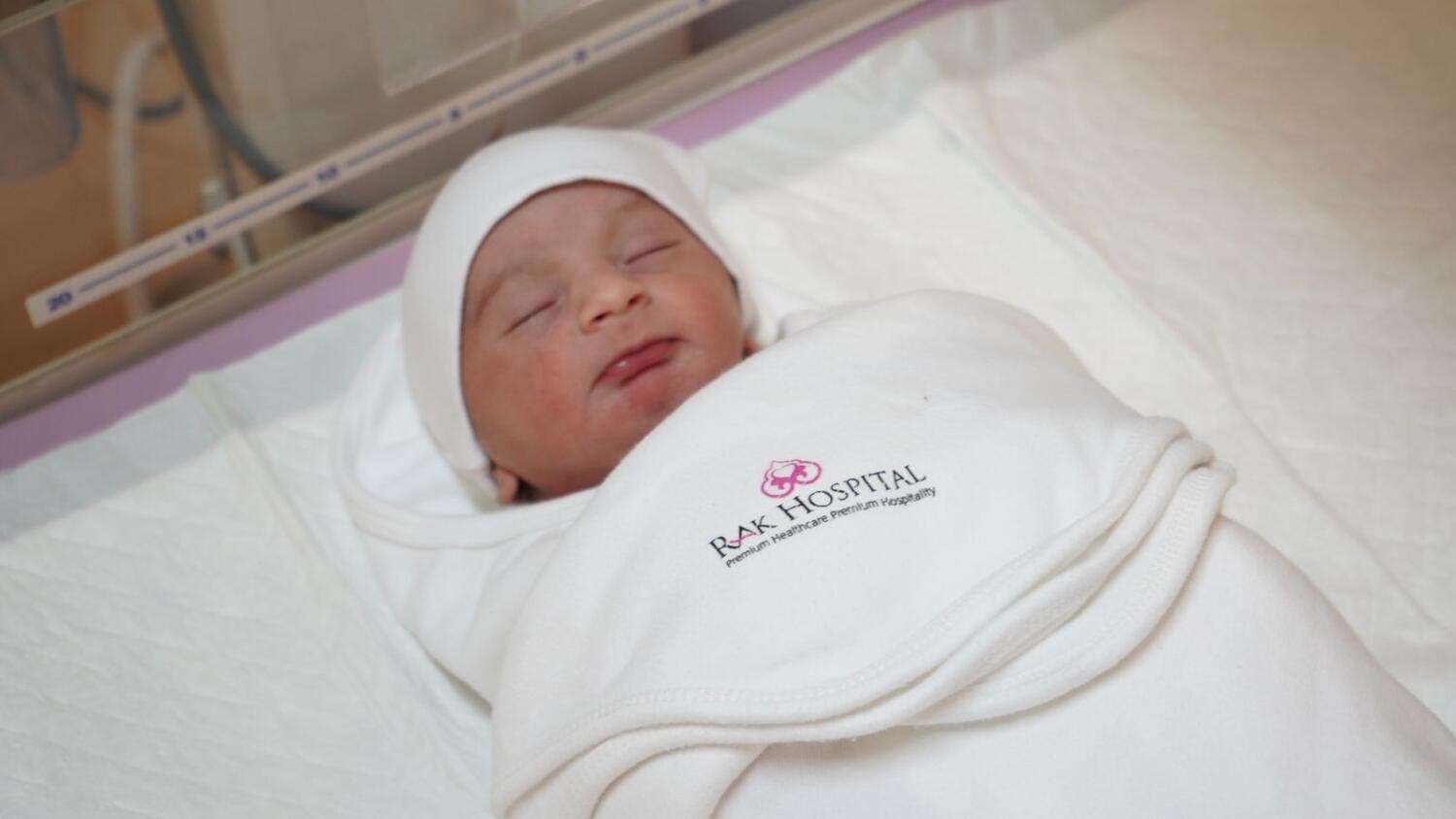 first child at RAK Hospital