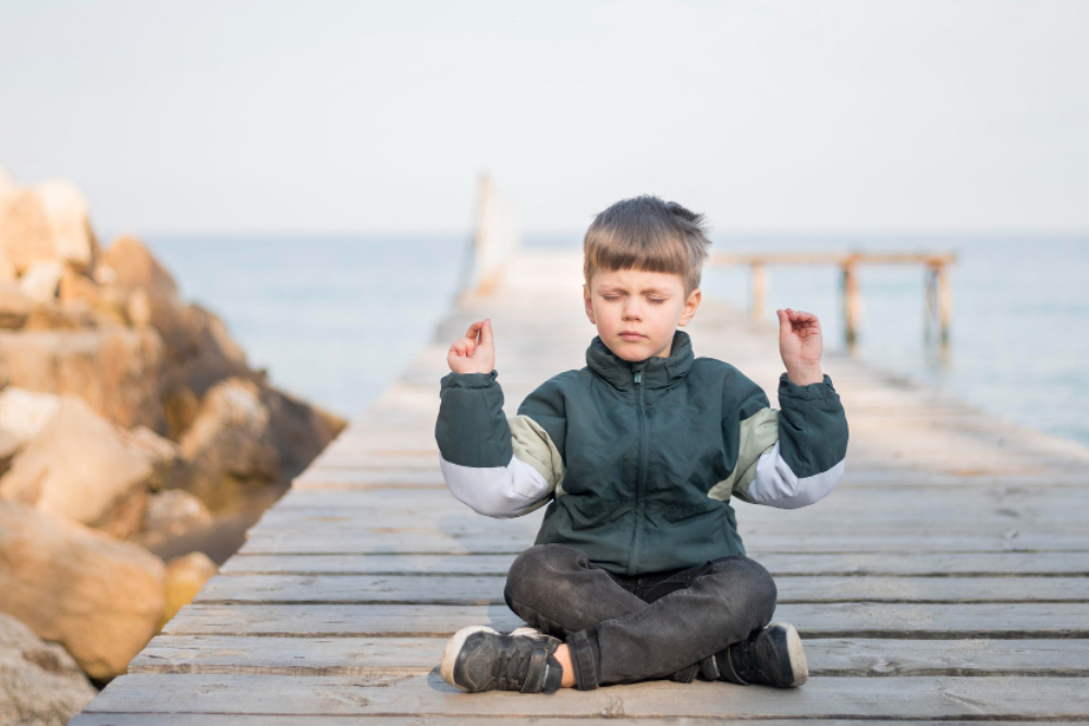 children manage stress